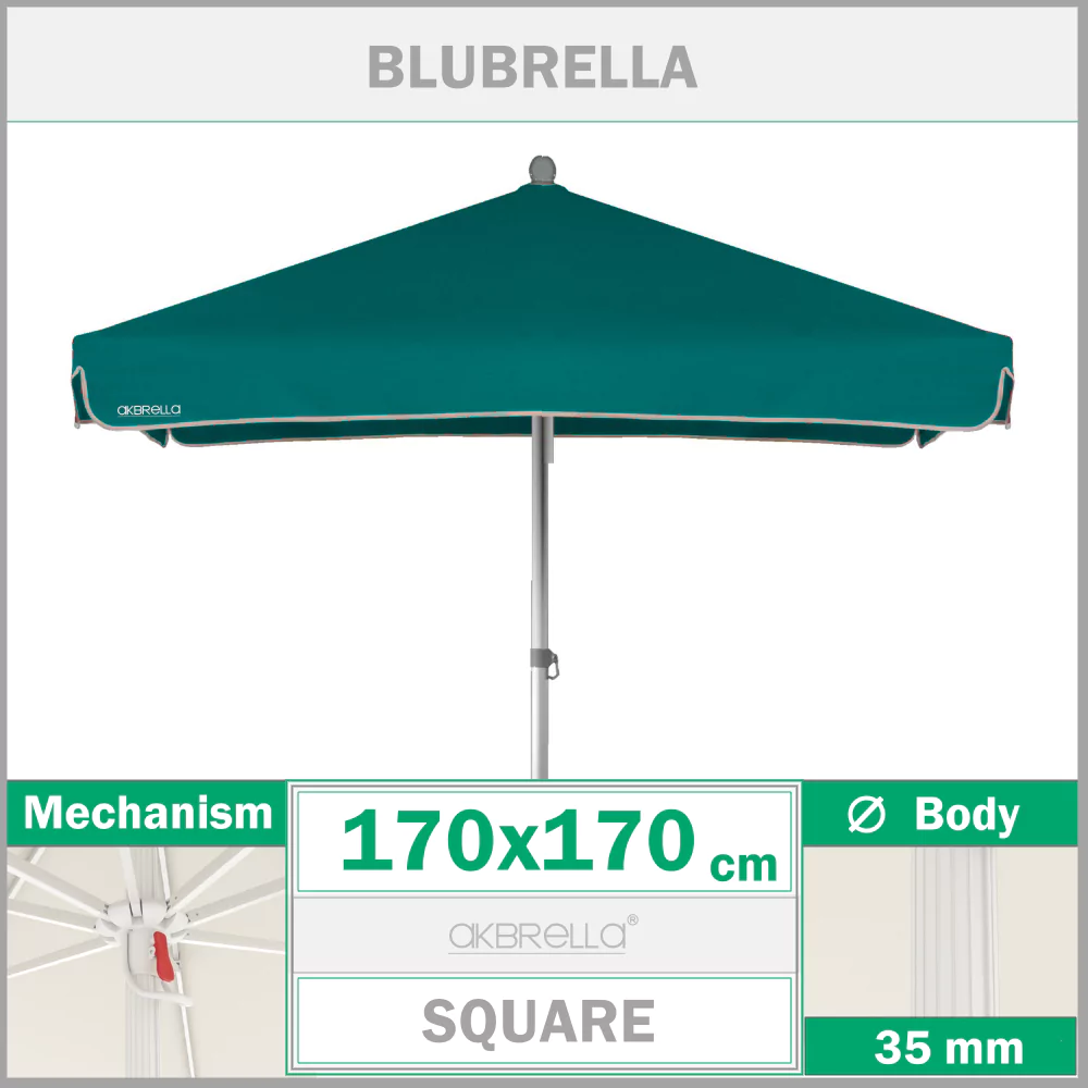 Чадър за басейн 170x170 cm Brubella