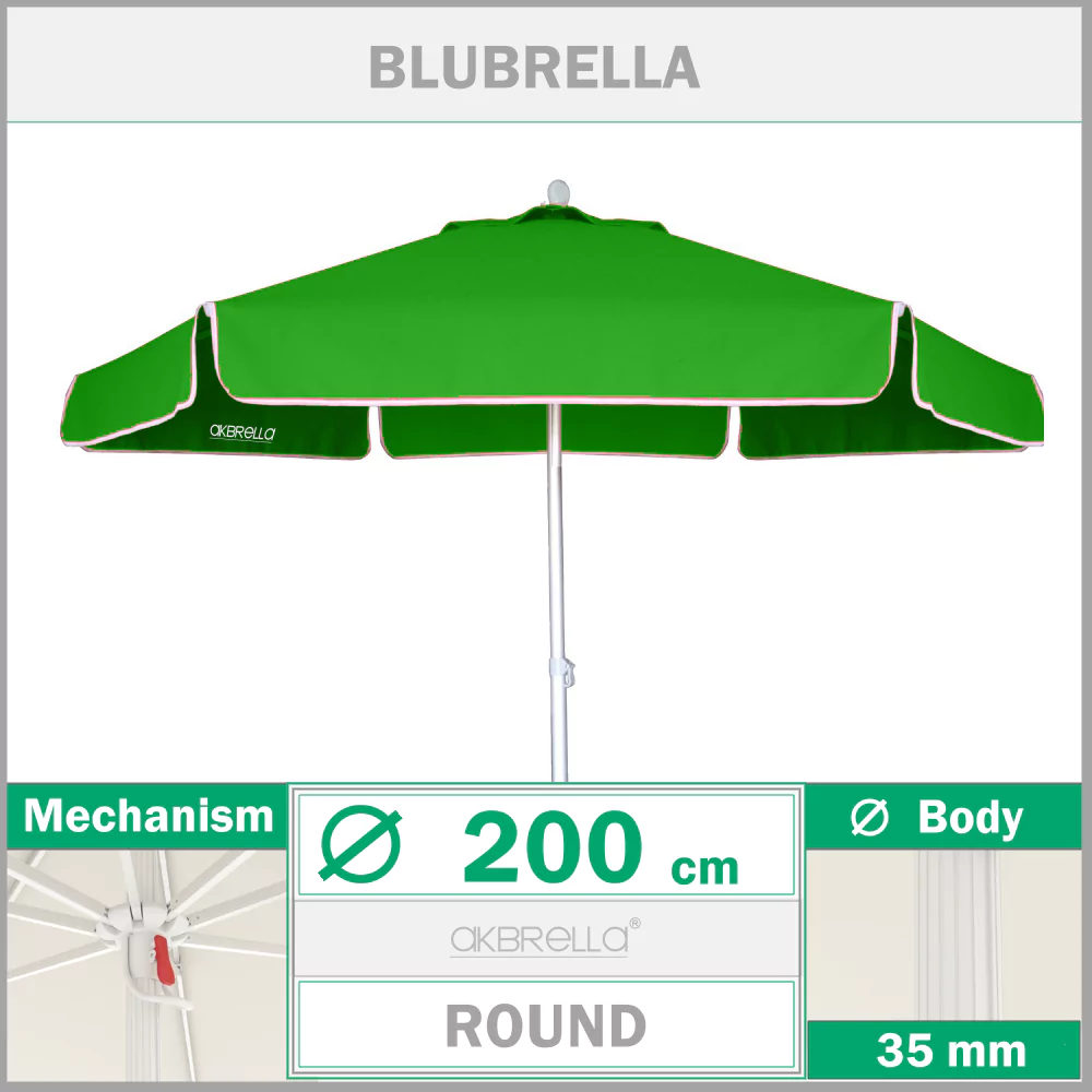 Чадър за басейн ø 200 cm Brubella