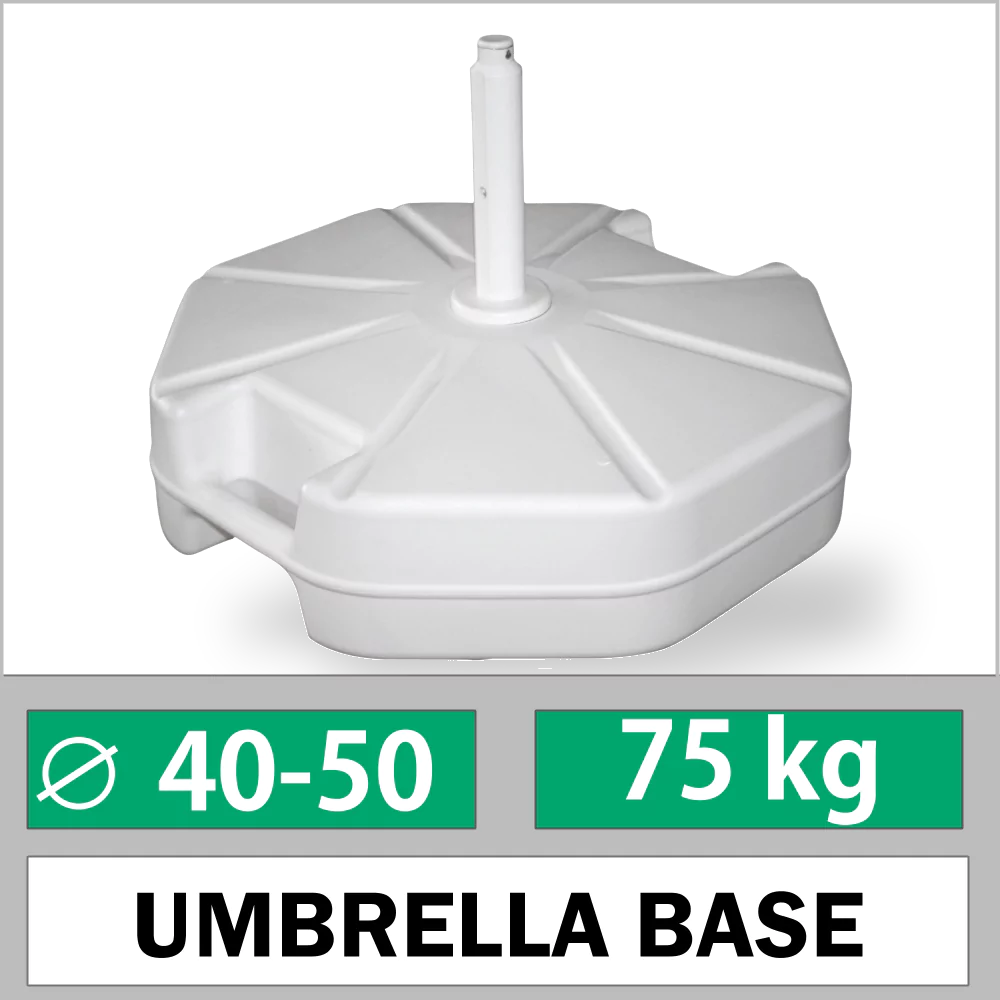 Основа за градински чадър 75 kg