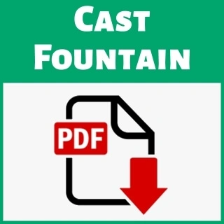 Catalog Casting Fountain