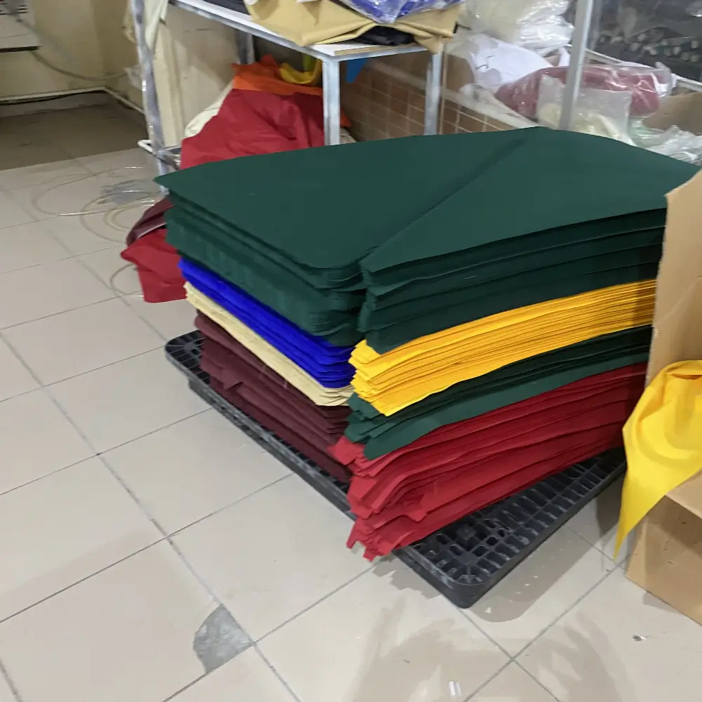 Awning Umbrella fabric sewing workshop