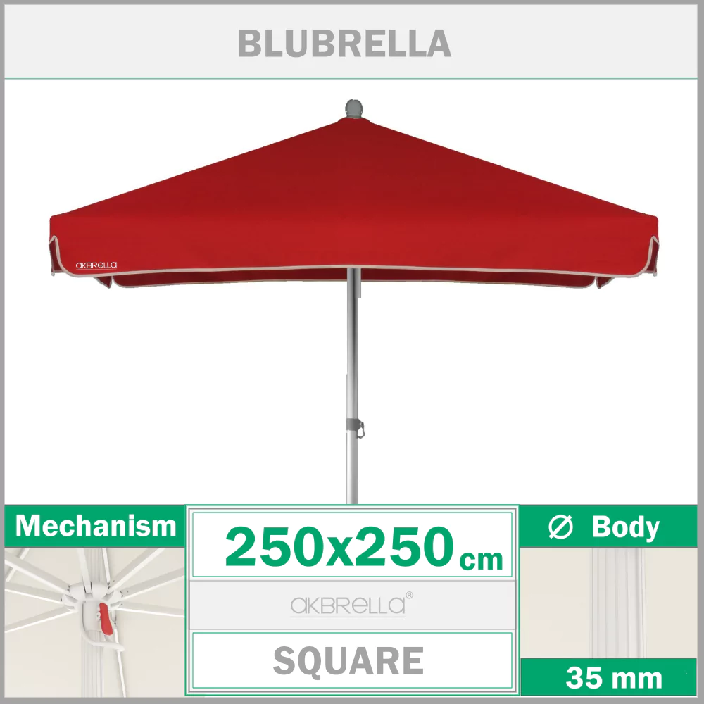 Pool umbrella 250x250 cm Brubella
