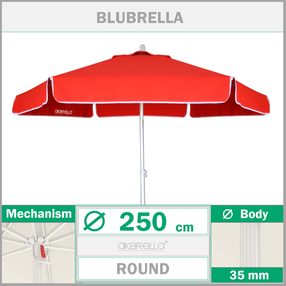 Pool umbrella ø 250 cm Brubella