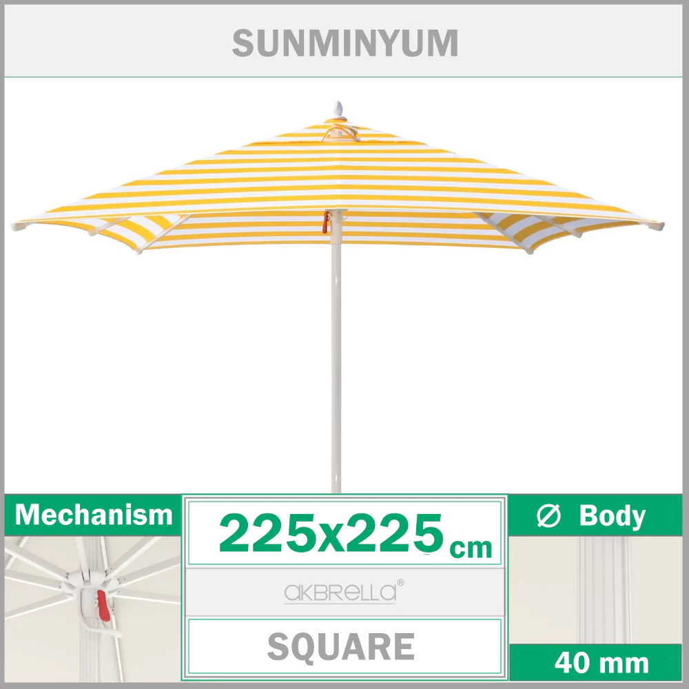 Pool umbrella 225x225 cm Sunminyum