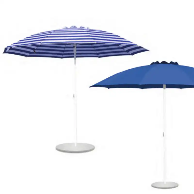 Beach umbrella blue