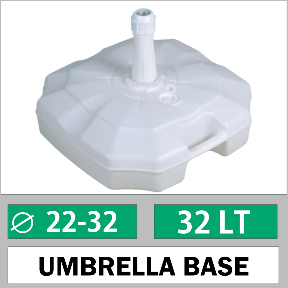 Garden umbrella base 32 LT