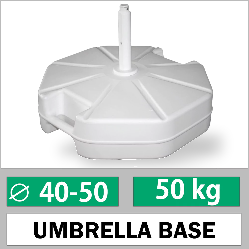 Garden umbrella base 50 kg