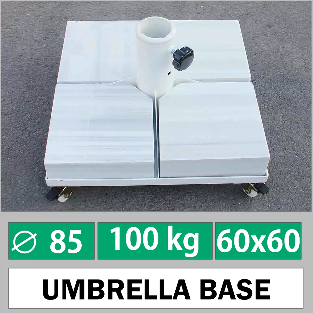 Garden umbrella base 100 kg