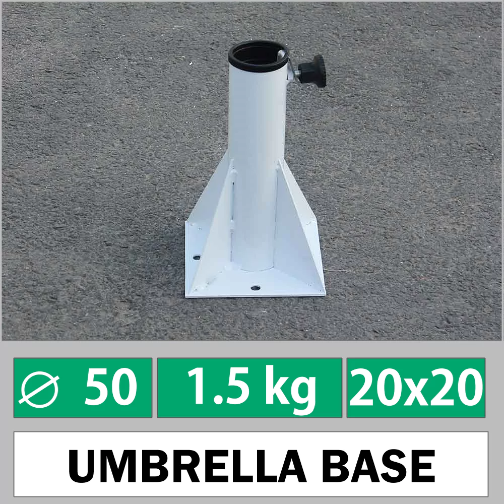 Garden umbrella base sabit