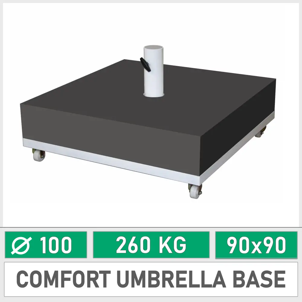 Garden umbrella base 260 kg