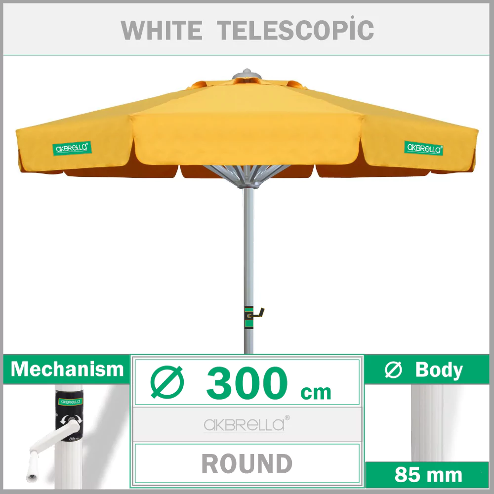 300 Ultra teleskopik parapluie