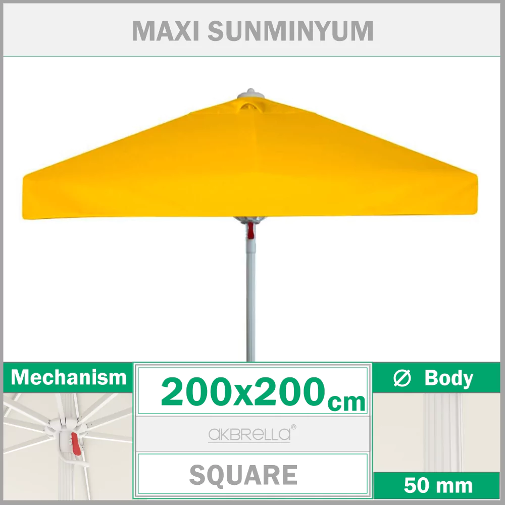 აუზის ქოლგა 00x200 Sunminyum Maxi