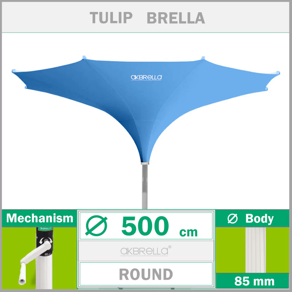 ტიტების ქოლგა 500 cm 