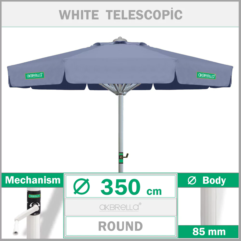 350 Ultra teleskopik şemsiye