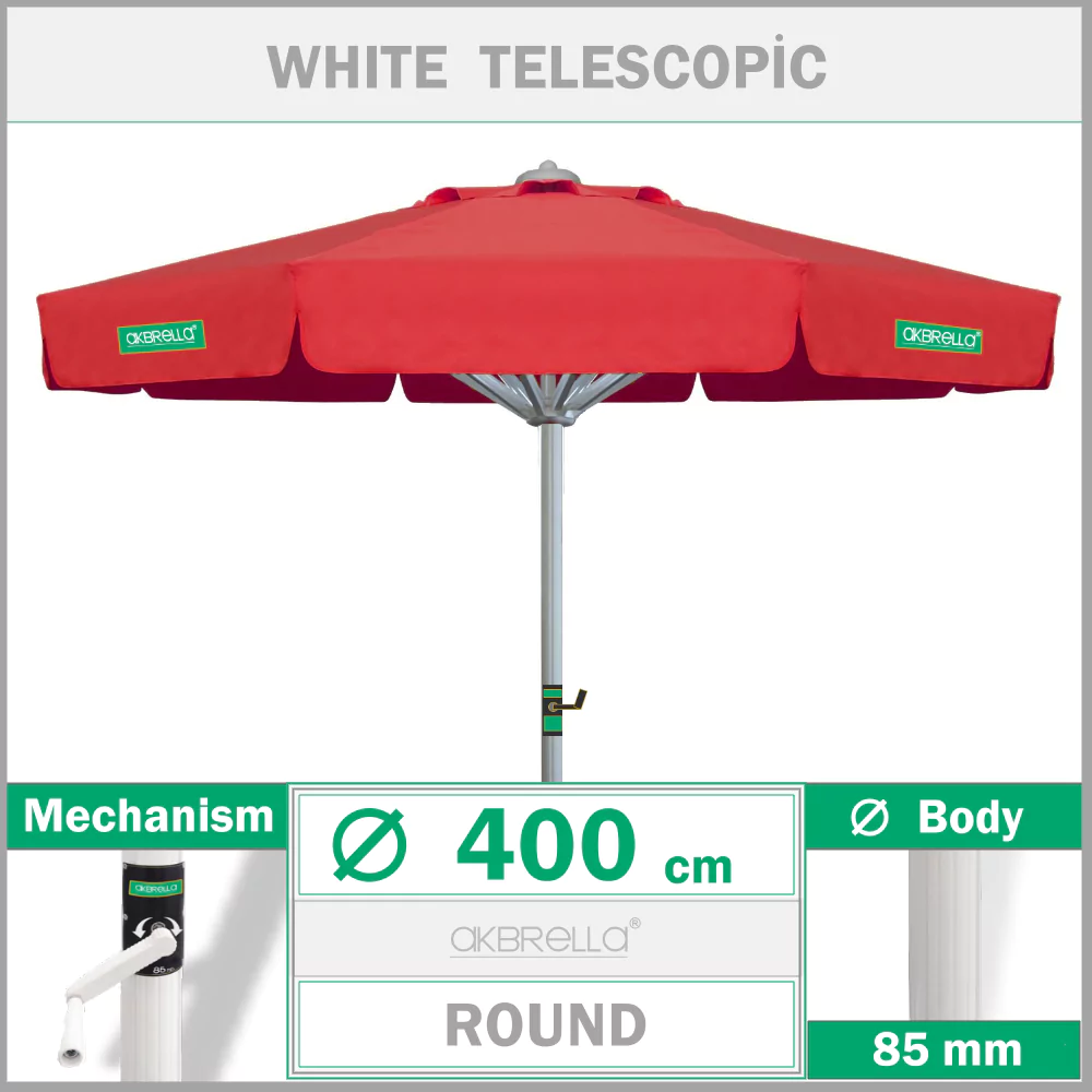 400 Ultra teleskopik şemsiye
