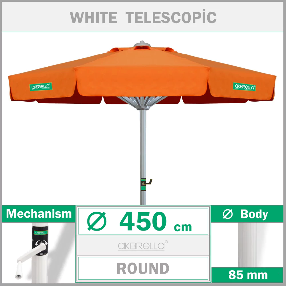 450 Ultra teleskopik şemsiye