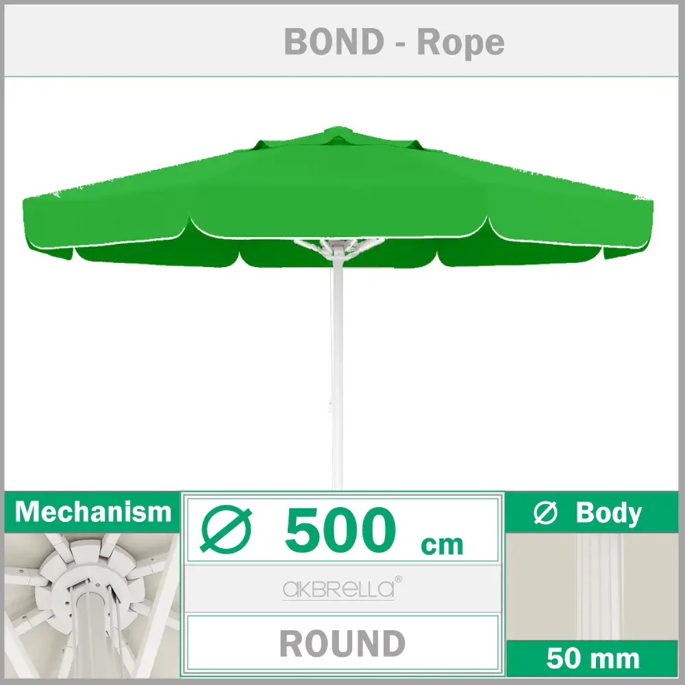 Havuz şemsiyesi ø 500 cm Bond İplİ