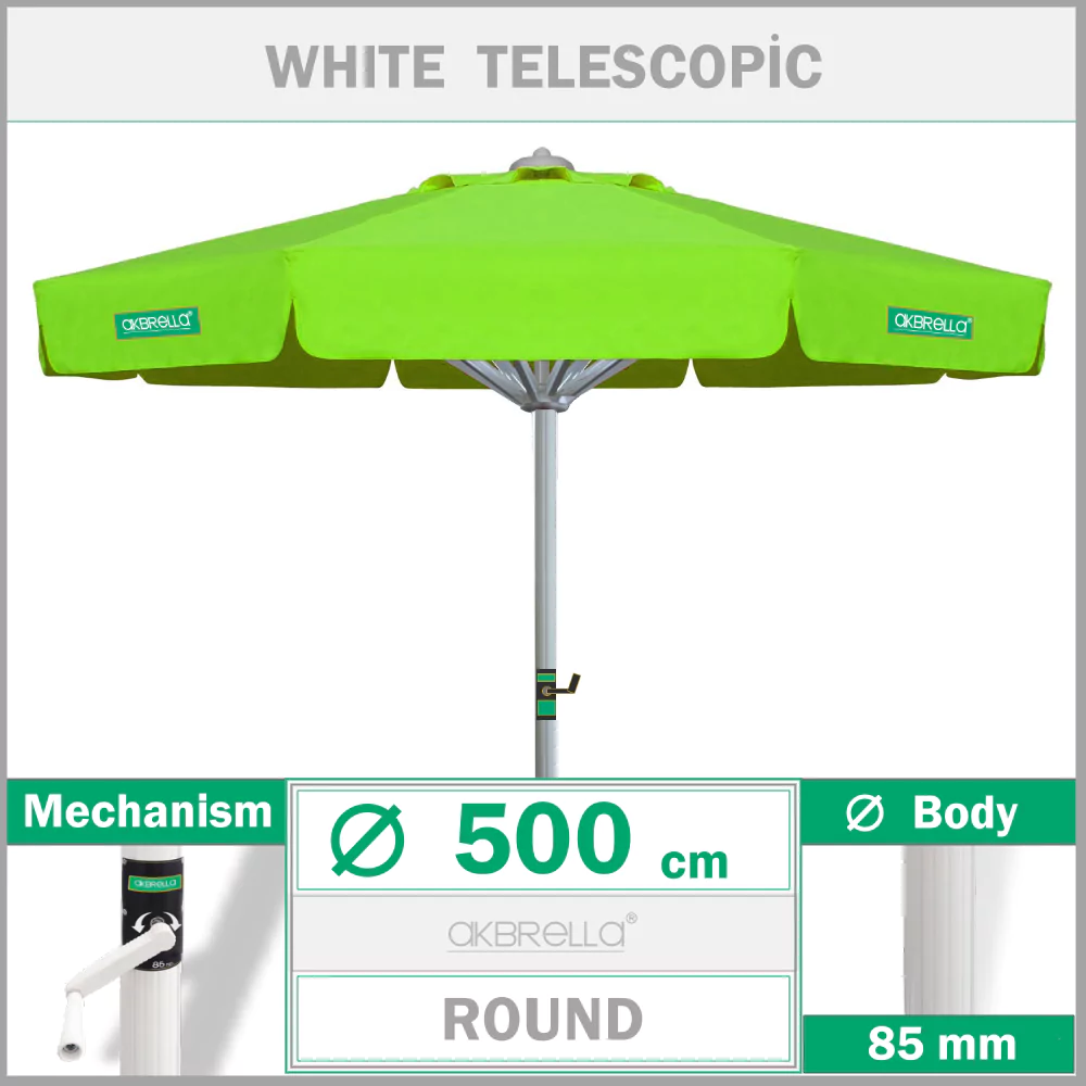 Umbrelă de cafenea 500 cm