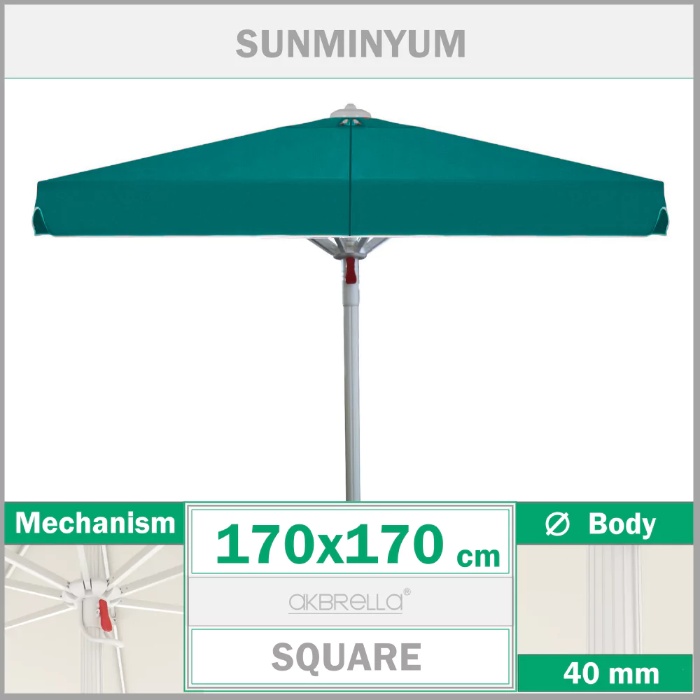 Umbrelă de piscină 170x170 cm Sunminyum