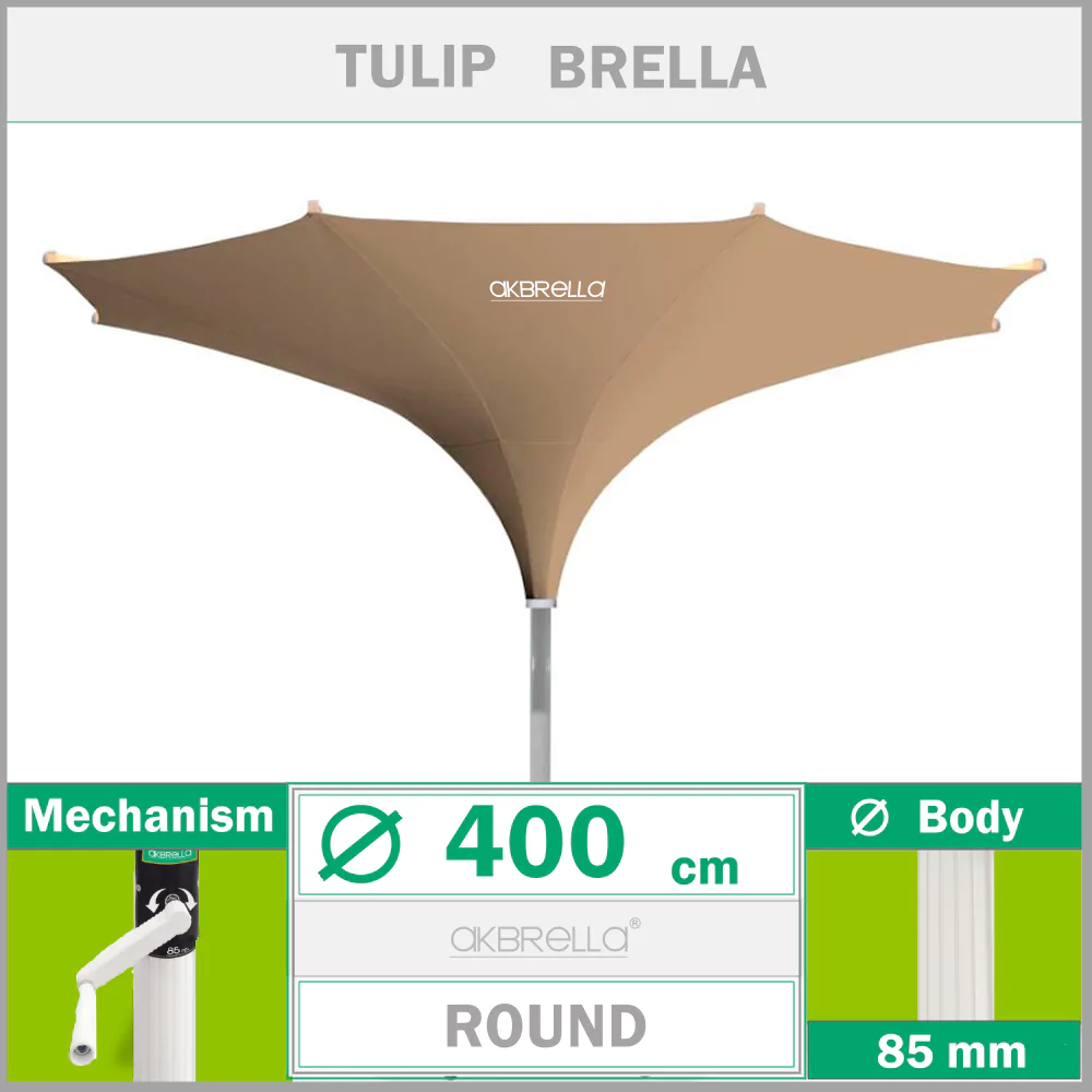 Umbrelă de lalele 400 cm 