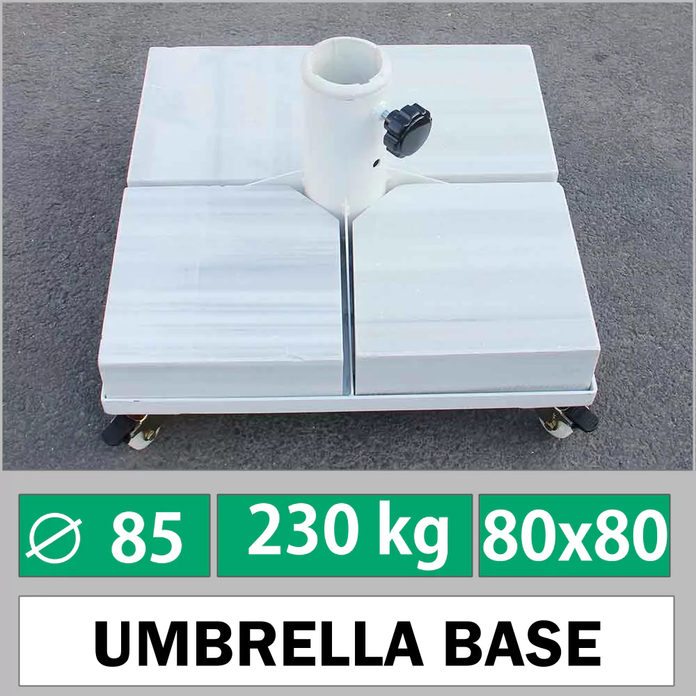 Baza umbrelă de grădină 230 kg